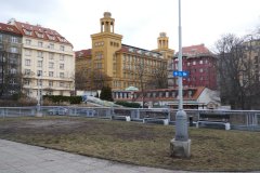 prostor bývalého hřbitova