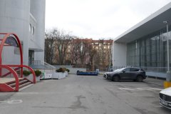 prostor bývalého hřbitova