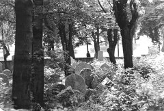 historické foto hřbitova