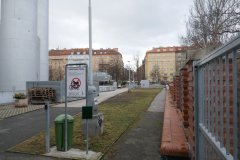 prostor bývalého hřbitova