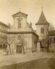 historické foto kostela