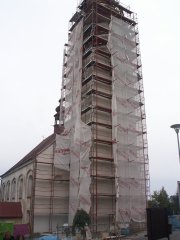 oprava kostela