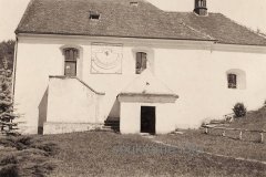 historické foto původního kostela