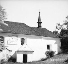 kostel ještě na původním místě