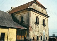 pohled na synagogu ze severozápadu