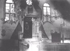 původní interiér synagogy