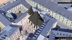 umístění kostela v okolní zástavbě