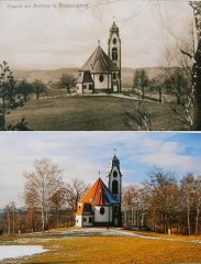 srovnávací foto kaple