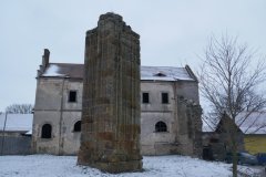 pilíř klášterního kostela