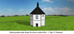 hmotová rekonstrukce možné podoby kaple