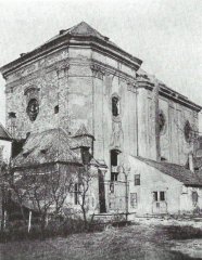 historické foto kostela