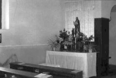 historické foto interiéru původní kaple
