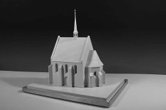 model historické podoby z druhé poloviny 14. století