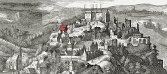 kostel na Sadelerově prospektu Prahy z roku 1606