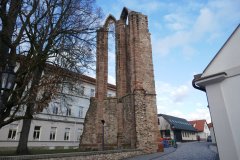 zbytek presbytáře kostela