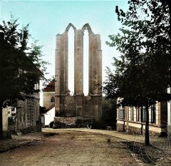 zbytek presbytáře kostela