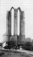 zbytek presbytáře kostela