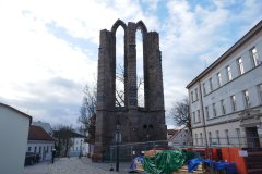 zbytek presbytáře kostela