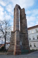 zbytek presbytáře kostela