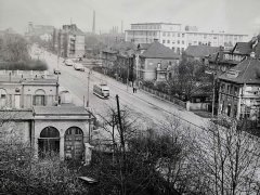 historické foto obřadní síně (vlevo dole)