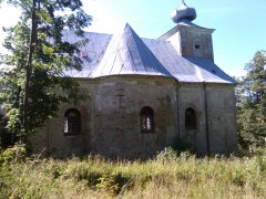 pohled zleva