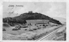 kaple přestavěná na hostinec na dobové pohlednici