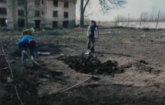 archeologický průzkum základů kostela