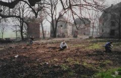 archeologický průzkum základů kostela