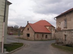 pohled na areál kláštera