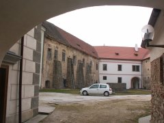 pohled na areál kláštera
