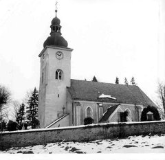 starší fotografie kostela