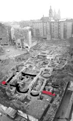 archeologický průzkum kostela a komendy