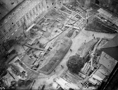 archeologické vykopávky na III. hradním nádvoří