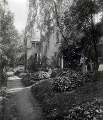 historické foto hřbitova