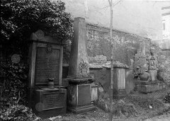 historické foto hřbitova
