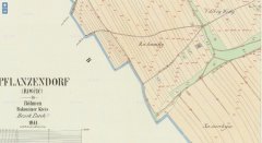 hřbitov na mapě Stabilního katastru