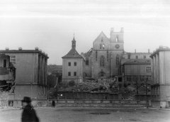 kostel po bombardování