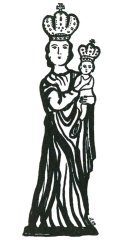 soška Madony Svatohorské ukradená roku 1991