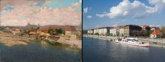 srovnávací foto kostela