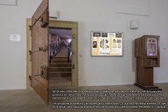 vstup do expozice zaniklé rotundy a bývalého kostela