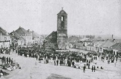 historické foto kostela