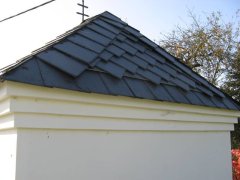 detail střechy