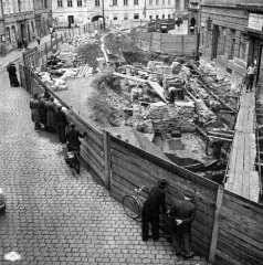 archeologický průzkum zbytků kostela
