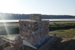 obnovovaná kaplička
