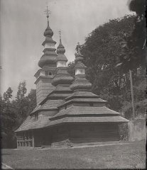 kostel po přestěhování a znovusestavení