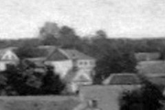 historické foto kaple (uprostřed)