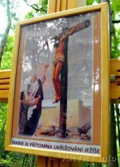 obraz na zastavení křížové cesty