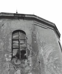 příprava kostela na opravu