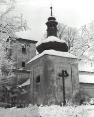 zvonice již bez střechy