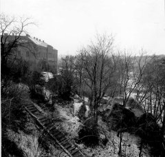 park před řekou Dyjí